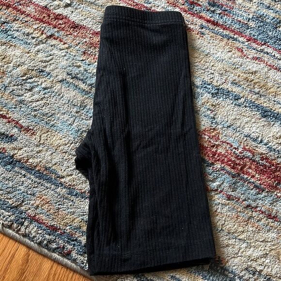 Girls knit biker shorts - Picture 3 of 4